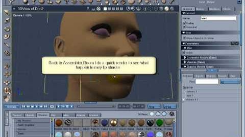 Using shaders in Carrara 6