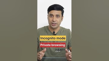What is private browsing and incognito mode? Incognito mode vs Private browsing| How Incognito works