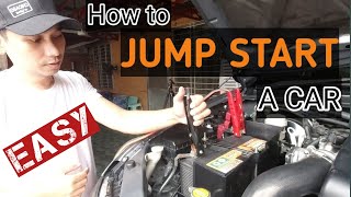 Paano Paandarin ang Palyadong Baterya? | Car Jump Start 101