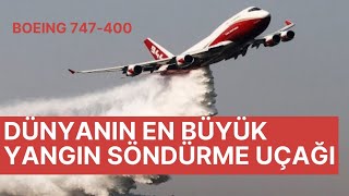 En Büyük Yangın Söndürme Uçağı - Su Boşaltma Anı