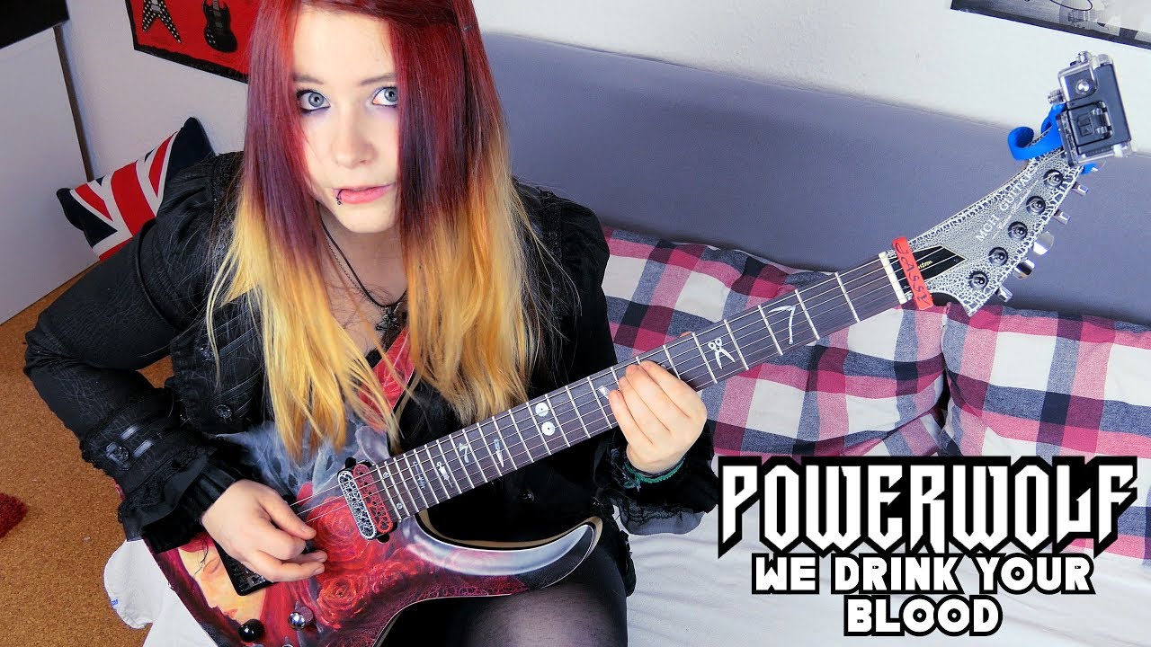 POWERWOLF - We Drink Your Blood [GUITAR COVER] | Jassy J