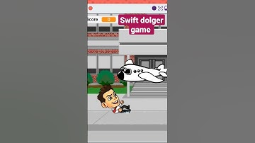 Swift dolger game made with block coding ( Pictoblox)
