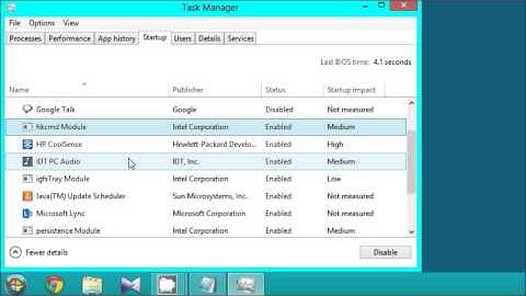 How to disable start up programs and speed start up (Windows 8, 7, Vista, Xp)