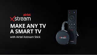 Introducing The Airtel Xstream Stick Turn Any Tv Into A Smart Tv With 