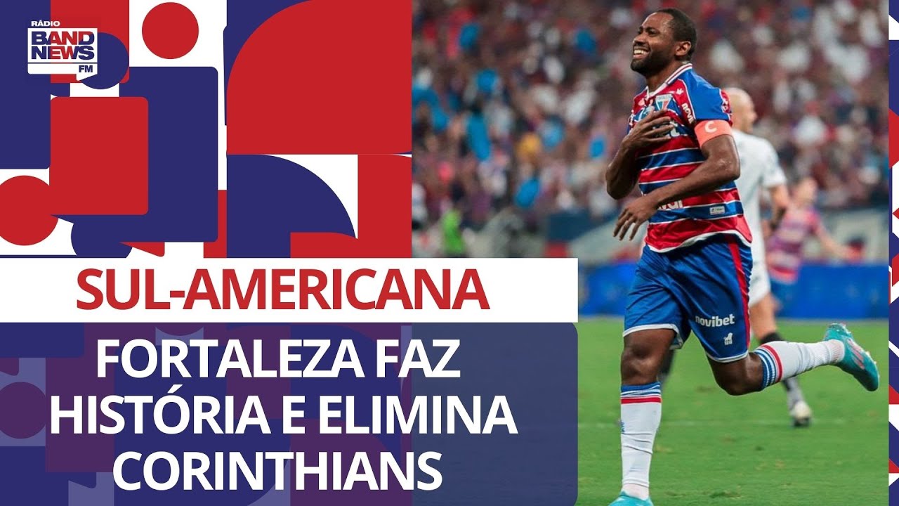 Sul-Americana: sofrendo e com empates, Corinthians e Fortaleza