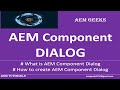 Aem dev 9  aem dialog 1  aem component dialog