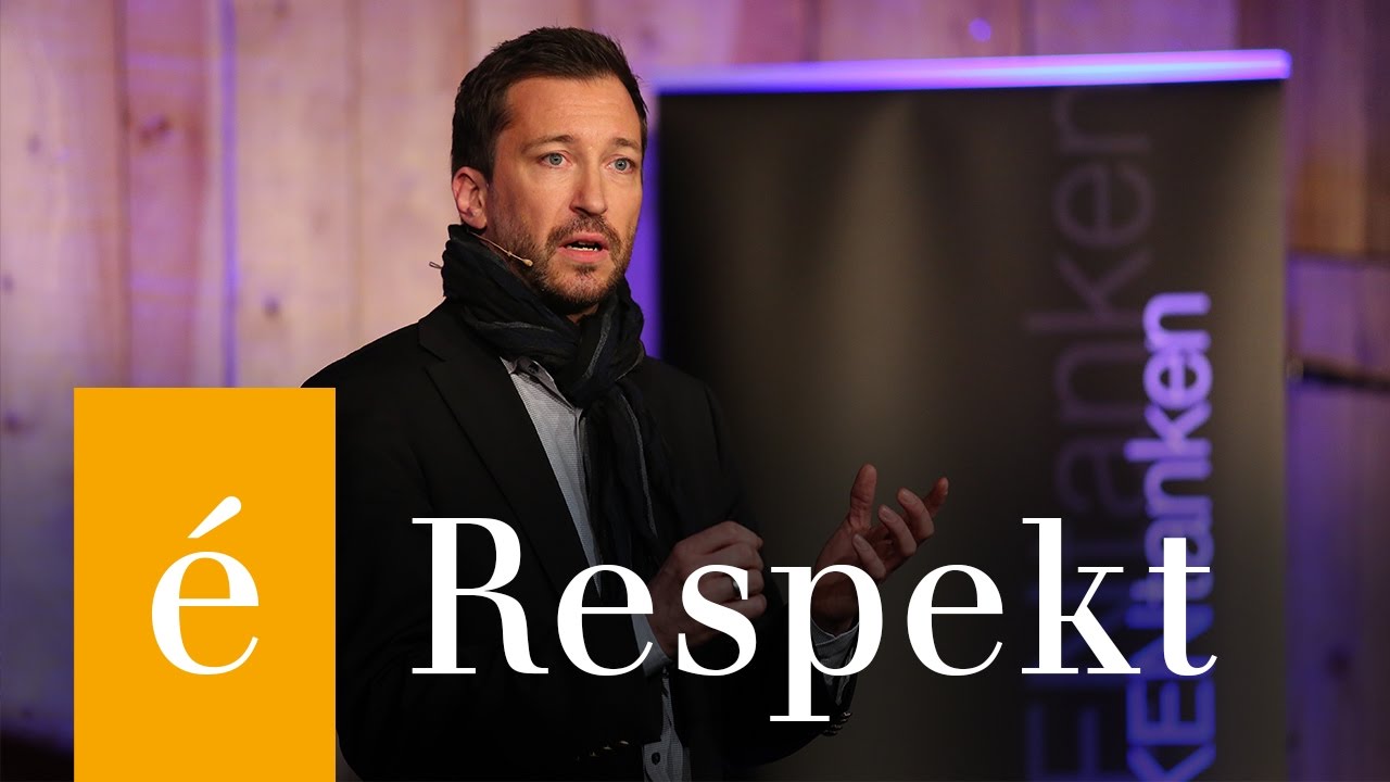 René Borbonus mit Respekt auf der GEDANKENtanken-Bühne