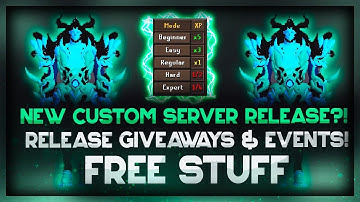 LIVE Halloween Event NEW RSPS giving FREE Infinity Prayer Rank - New Custom RSPS 2023