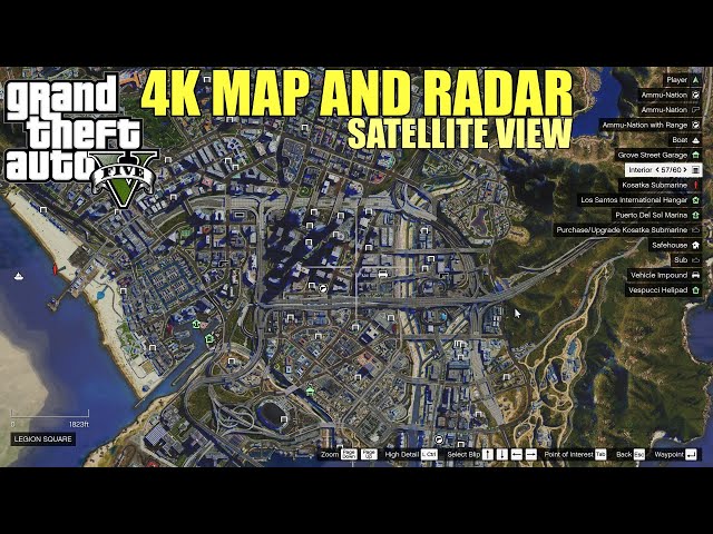 How to Install 4K Satellite Map!!! (2019) GTA 5 MODS 