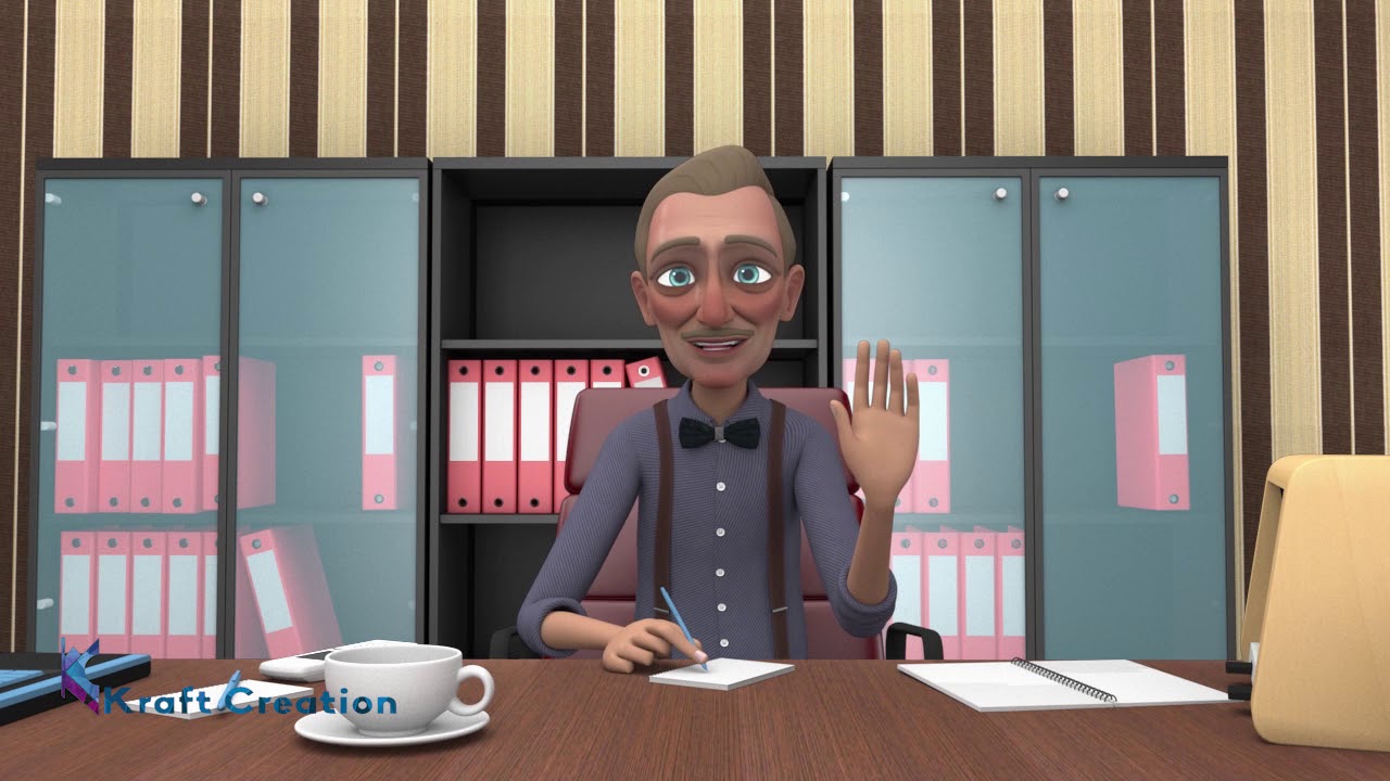 3D Character animation explainer video #KCGI - YouTube