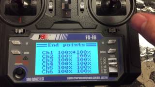 FlySky i6 Center/EndPoint adjustment for CleanFlight/BaseFlight Example