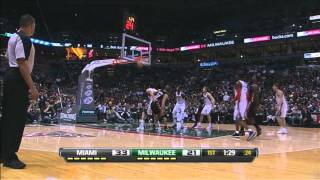 LeBron James - Highlights vs Milwaukee Bucks, 01/02/2012.