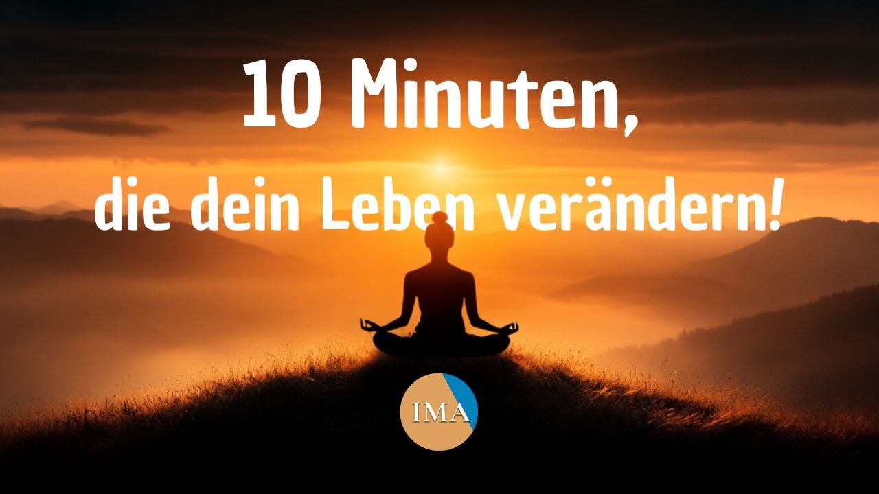 Hör’ dir DAS jeden Tag an – 10 Minuten Affirmationen für Gesundheit & Erfolg
