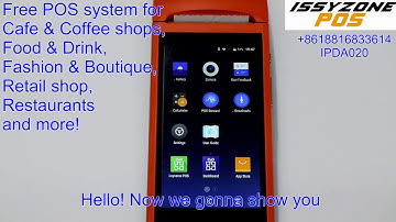 ISSYZONEPOS How to connect Loyverse POS APP in IPDA032 IPDA033 sunmi V1s