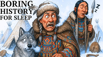 How Native Americans Sleep In Tipi Tents Without Freezing to Death | 3 Hours of Relaxing History