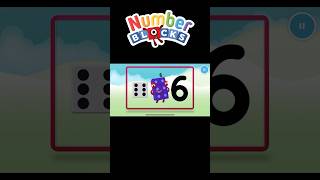 Numberblocks Six Make and Play #youtubeshorts #shortvideo #shorts