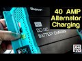 Extra 40 Amps Charging into RV Battery Bank from Truck Alternator (Renogy 40A DC-DC Charger)