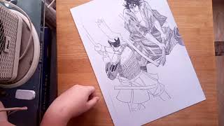 Vagabond Drawing Learning How to Draw Movement | Manga Study |