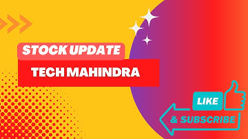 TECH MAHINDRA LTD SHARE UPDATE ( THIS VIDEO IS ONLY FOR KNOWLEDGE PURPOSE)