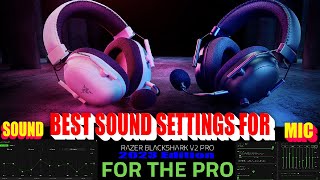 The BEST Razer Blackshark v2 2023 Sound Settings
