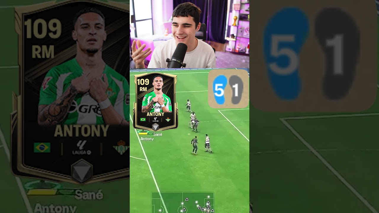 🤯Игрок с ОДНОЙ НОГОЙ в FC Mobile! 