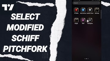 How To Select Modified Schiff Pitchfork On TradingView App