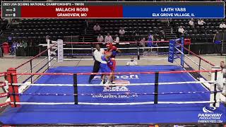 Laith Yass Vs Malachi Ross Quarter finals Y156lbs USAB National Championships