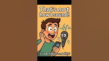 That’s not how I sound!!! #facts #science #recording