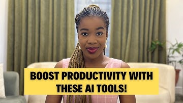 5 AI Tools I Use as a Remote Worker to Save Time & Boost Productivity | AI for Virtual Assistants