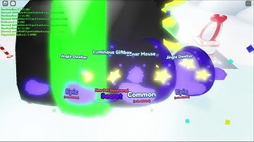 Hatching Luminous Giftbox, Velvet Wolflord and Santa