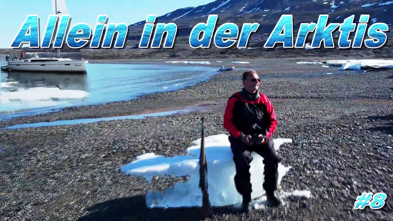 ⁣Segeln -  Ich segel über Land 🙄 und es geht auf Landgang in der Arktis.   #8 ⛵