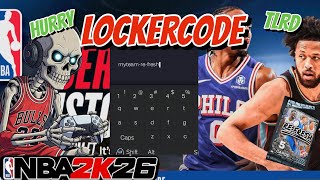 NBA 2K26 limited time locker code. Free re fresh pack don’t miss out. 😃