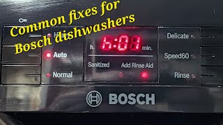 Bosch 100 Series Dishwasher Common Issues and Fixes H1, E21,E22, E23, Not Cleaning by Two Keys Studio 220 views 6 months ago 4 minutes, 49 seconds