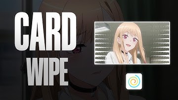 Card Wipe Effect | Funimate Tutorial