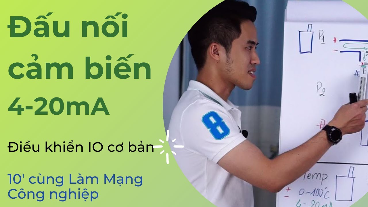 Vlog 149 | Hướng dẫn đấu nối cảm biến 4-20mA vào bộ đọc IO-Giới thiệu tính năng điều khiển IO cơ bản