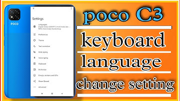 poco C3 kayborad language change settings // poco C3 me kaise change kre kayborad language
