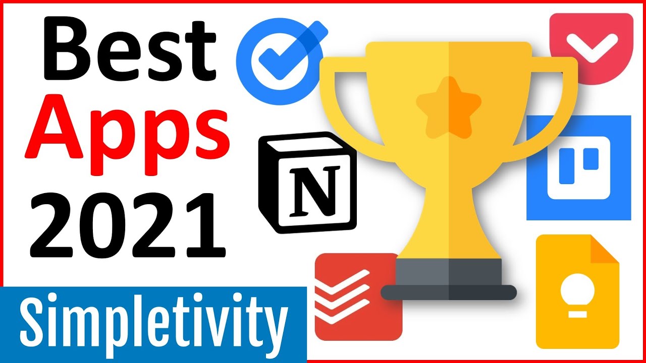 Best Productivity Apps of the Year   2021 Awards Show