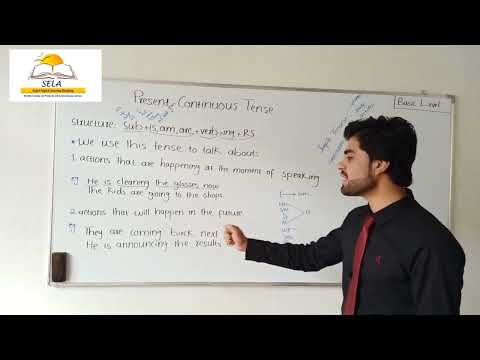 1 Present Continuous Tense With Pashto Explanation By Sajad Ahmad Khetab