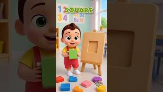 Learn Shapes for Kids | Circle, Square, Heart, Hexagon | Fun 3D Animation for Toddlers