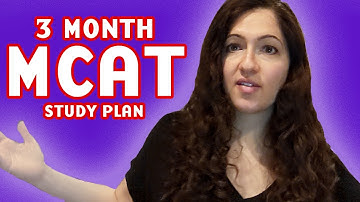 3 Month MCAT Study Plan - Weekly Targets and Goals