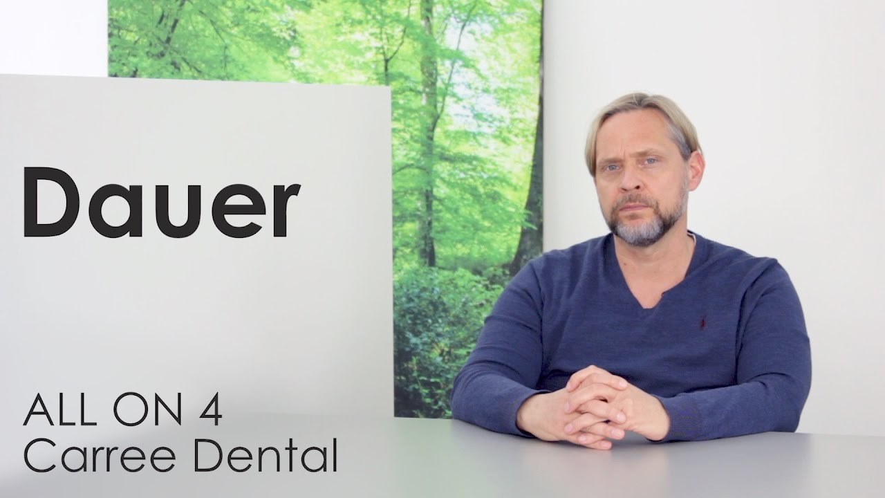 Dauer All on 4 Operation minimal invasiver Zahnersatz - Sofortbelastung Zahnimplantat an 1 Tag