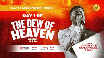 DAY 3 OF DEW OF HEAVEN - WITH PASTOR PAUL USIKPO - 26TH OF NOVEMBER, 2025