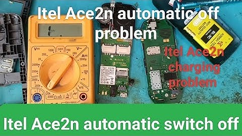 Itel ace 2n 2 minute automatic switch off || All keypad mobile automatic off Problem solve