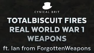 TotalBiscuit fires real WW1 weapons ft. Ian from ForgottenWeapons TotalBiscuit fires real WW1 weapons ft. Ian from ForgottenWeapons