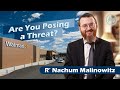 Vayimaen (וימאן) R’ Nachum Malinowitz - Are You Posing a Threat