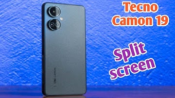 Split Screen On In Tecno Camon 19, Create Dual Screen In Tecno Camon 19, How To Use Floating
