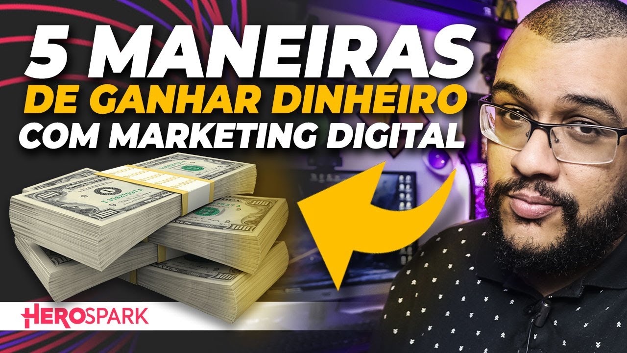 [ALERTA] 5 Maneiras de GANHAR MUITO DINHEIRO na Internet com Marketing ...