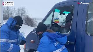 NO COMMENT | România, blocată în zăpadă