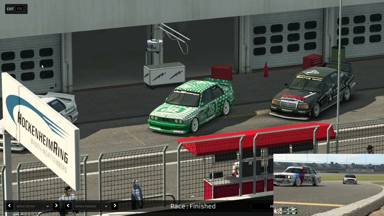 RaidoRacing Public Eevent - DTM 1992  - Hockenheimring - GP layout