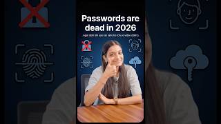 Why You MUST Switch to Passkeys in 2026! 🔐 (Bye Bye SMS OTP!) #CyberSecurity #TechTips
